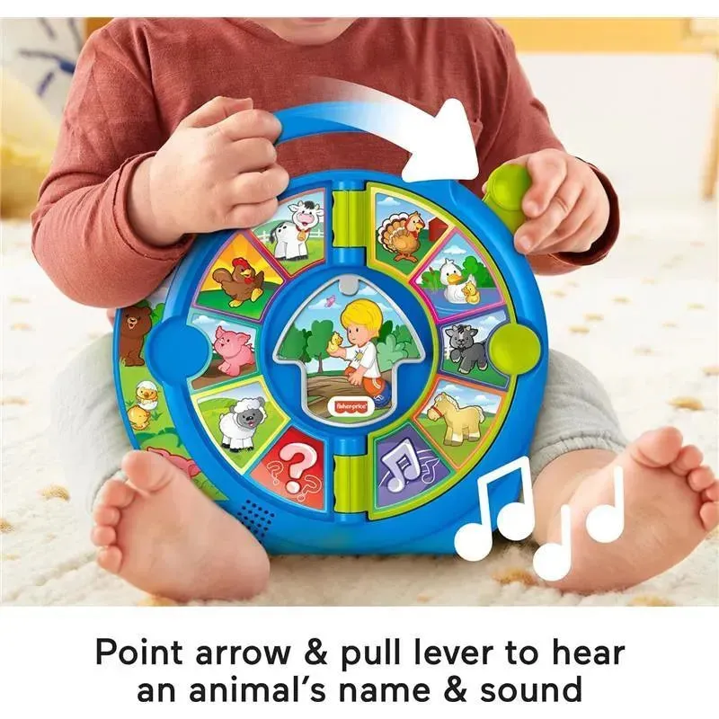 Fisher Price - Little People Toddler Learning Toy World of Animals See ‘N Say with Music and Sounds - Image 3