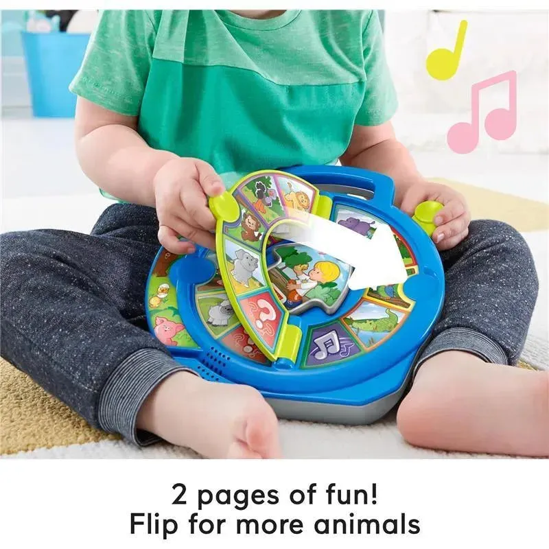 Fisher Price - Little People Toddler Learning Toy World of Animals See ‘N Say with Music and Sounds - Image 4