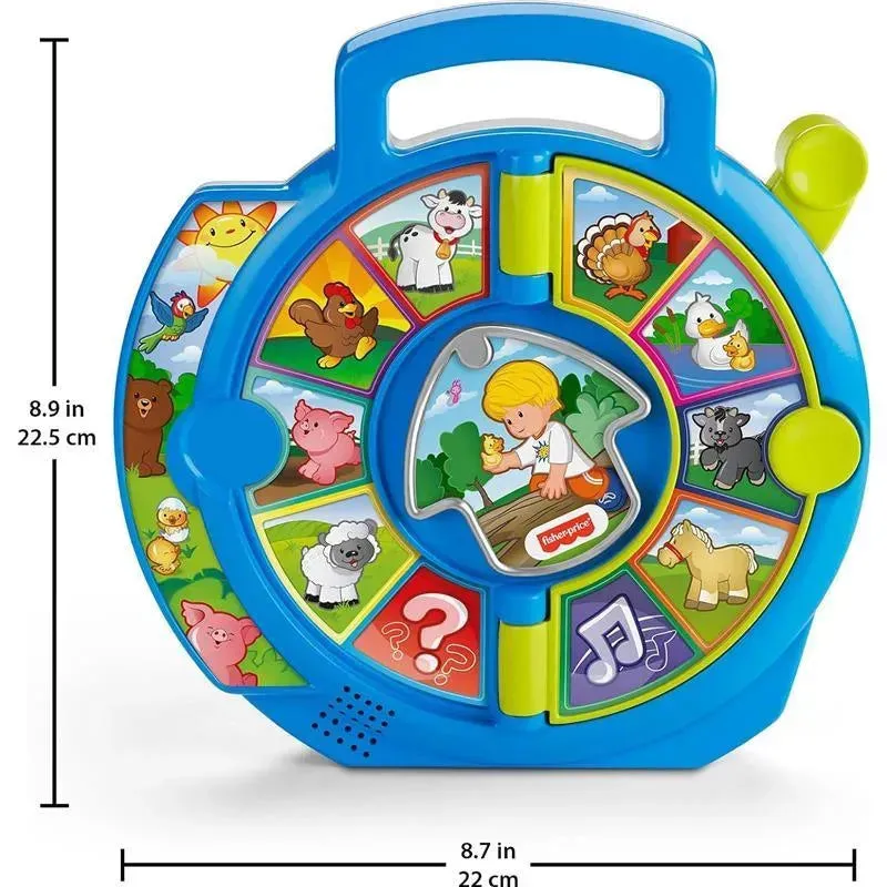 Fisher Price - Little People Toddler Learning Toy World of Animals See ‘N Say with Music and Sounds - Image 6