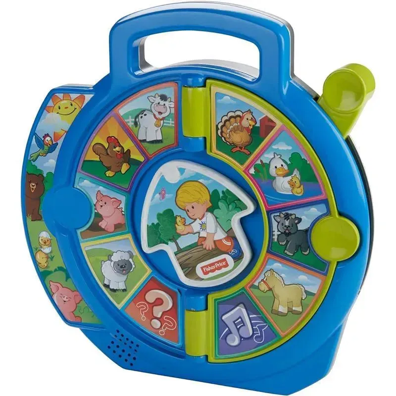 Fisher Price - Little People Toddler Learning Toy World of Animals See ‘N Say with Music and Sounds - Image 7