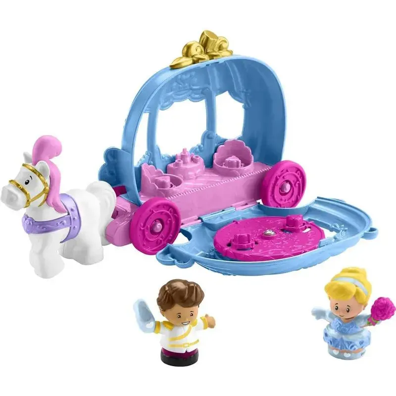 Fisher-Price - Little People Toddler Playset Disney Princess Cinderella’s, 18+ Months - Image 2