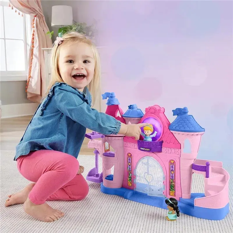 Fisher Price - Little People Toddler Playset Disney Princess Magical Lights & Dancing Castle Musical - Image 2