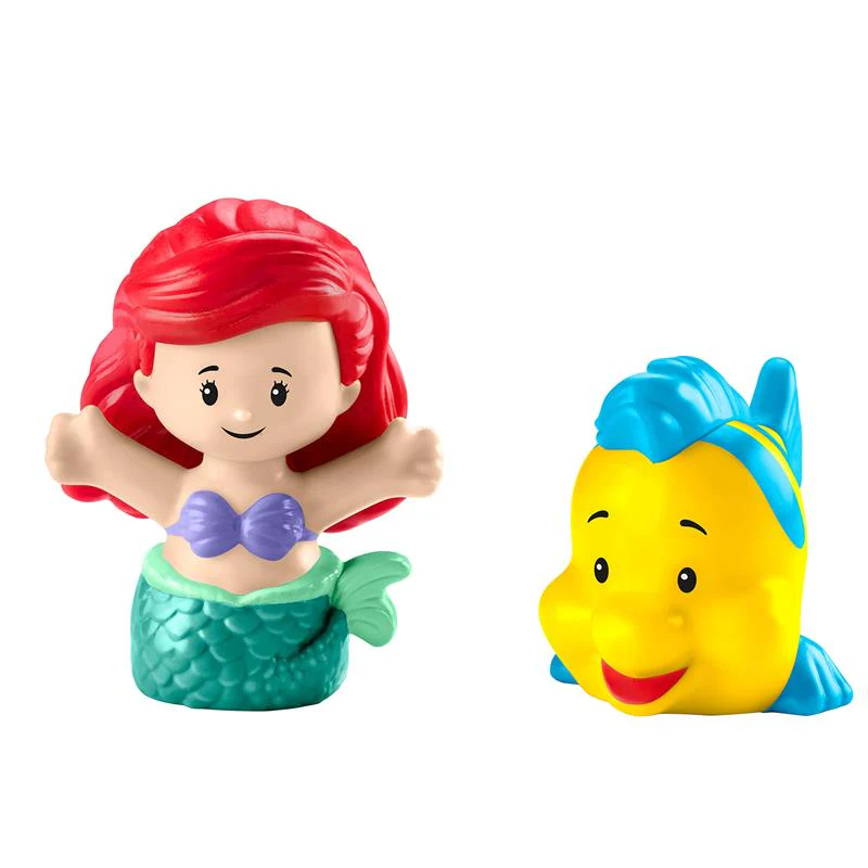 Fisher Price - Little People Toddler Toy Disney Princess Ariel's Light-Up Sea Carriage Musical Vehicle - Image 5