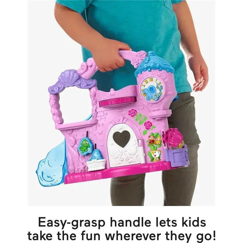 Fisher Price - Little People Toddler Toy Disney Princess Play & Go Castle Portable Playset with Ariel & Cinderella - Image 5