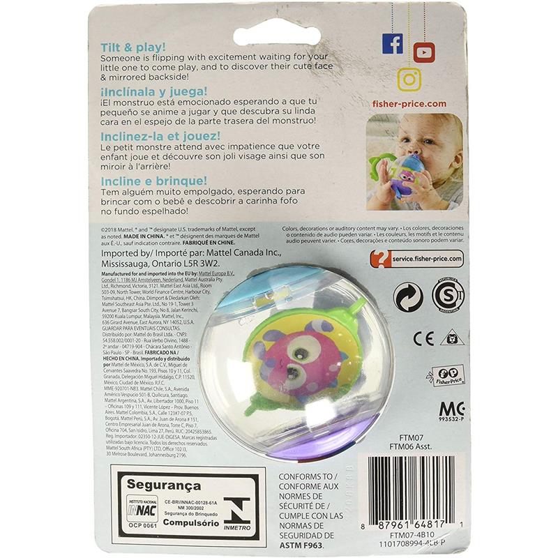 Fisher-Price Monster Flutter Ball, Green - Image 4