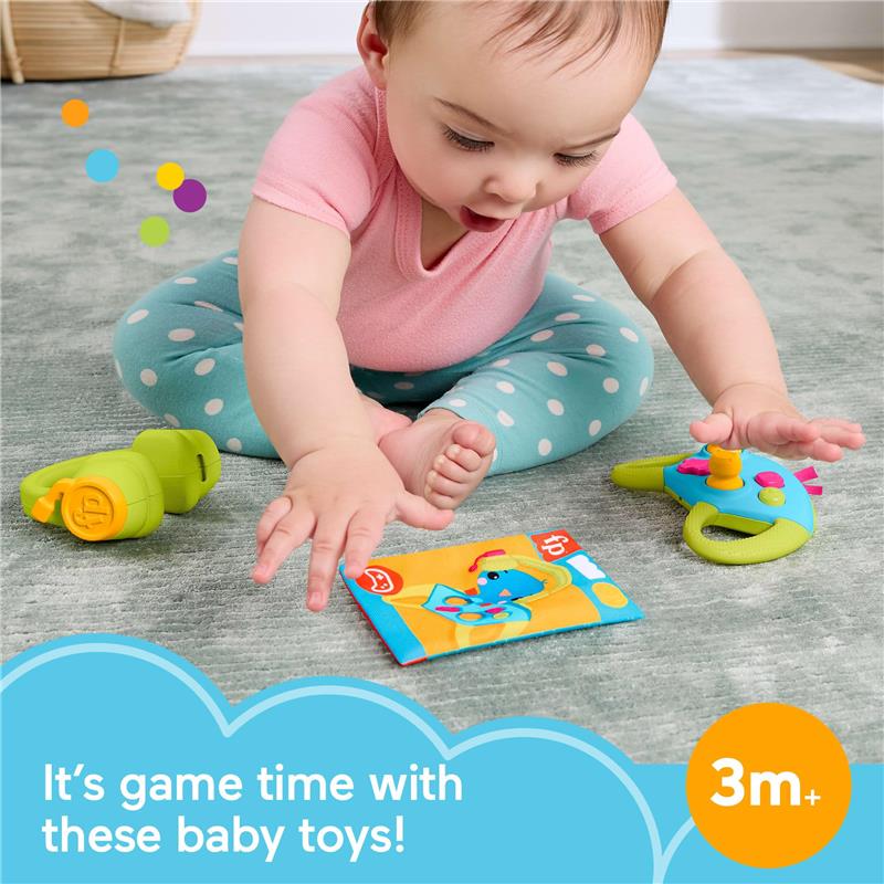 Fisher Price - Newborn Toys Level-Up Little Gamer Gift Set - Image 2