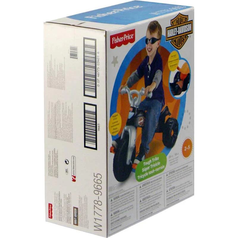 Fisher Price - Toddler Tricycle Harley-Davidson Tough Trike - Image 6