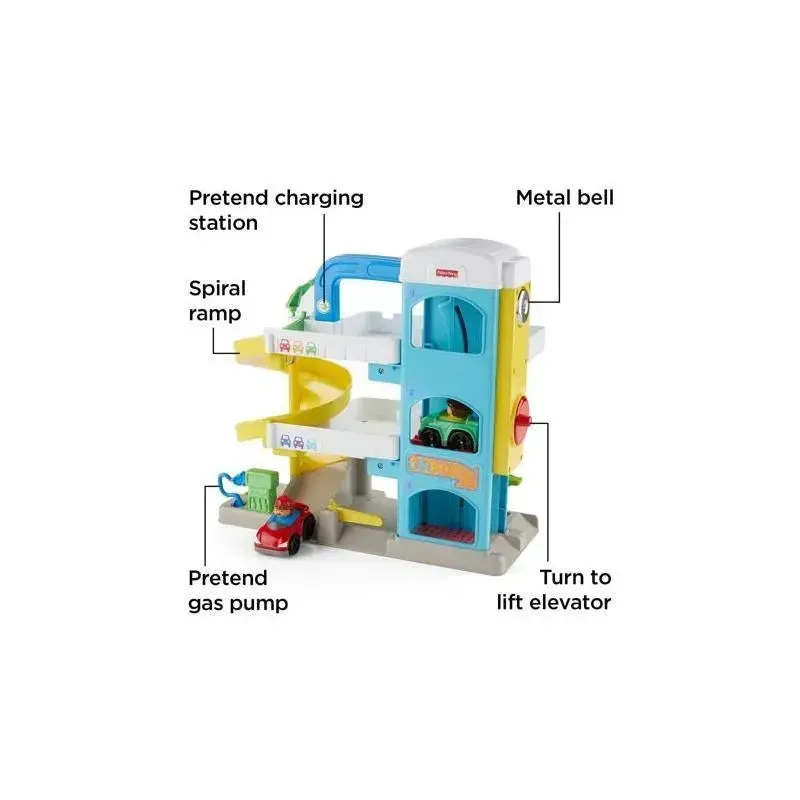 Fisher Price - Wheelies Garage Playset - Baby Toy - Image 3