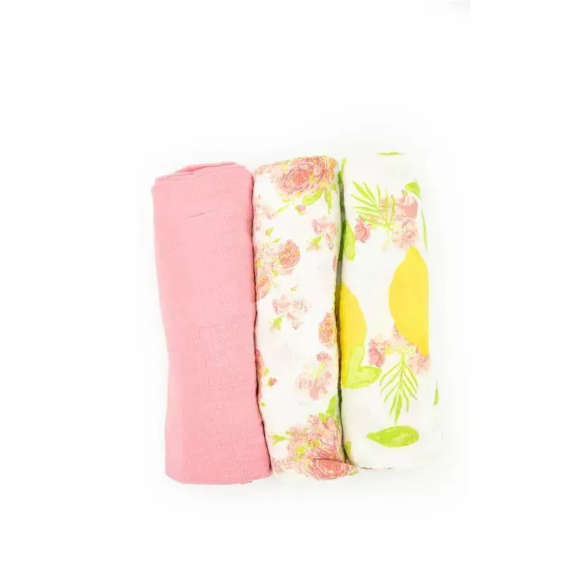 Forever Baby Muslin Blanket Lemons - Image 2