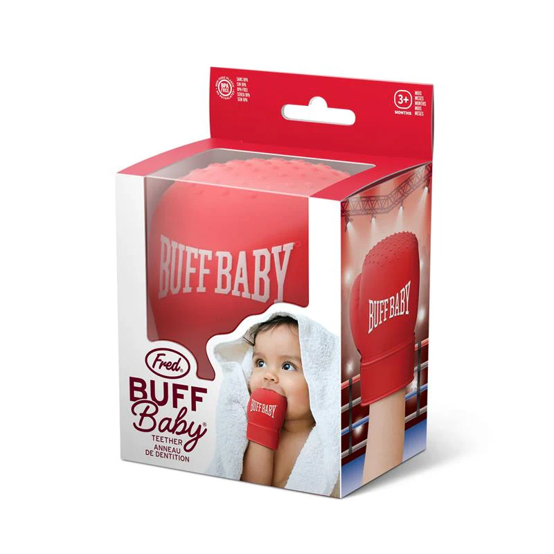 Fred & Friends - Buff Baby Boxing Glove Teething Mitt - Image 7