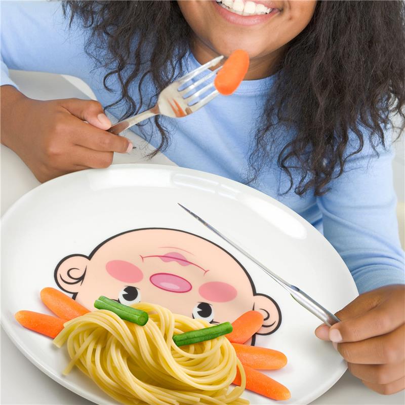 Fred & Friends - Ms Food Face Dinner Plate - Image 3
