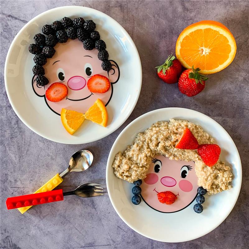 Fred & Friends - Ms Food Face Dinner Plate - Image 5
