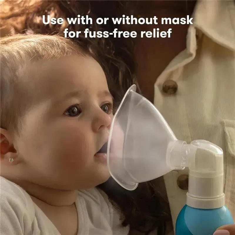 Frida Baby - NoseFrida Saline Mist Nasal Inhaler, Saline Inhaler Soothes Stuffy Nose and Sore Throat - Image 5