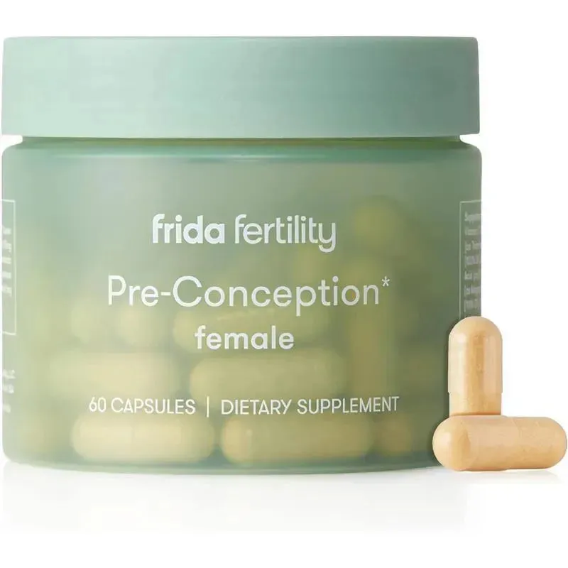 Frida Fertility - 60 Capsules Female Pre-Conception Supplements
