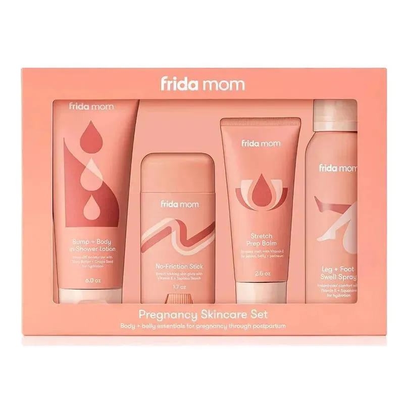 Frida Mom - 4Pk Pregnancy Skincare Body Relief Set for Stretch Marks