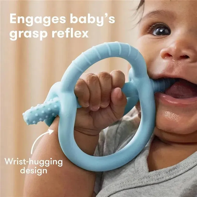 FridaBaby - Get-A-Grip Teether, Muted Blue - Image 5