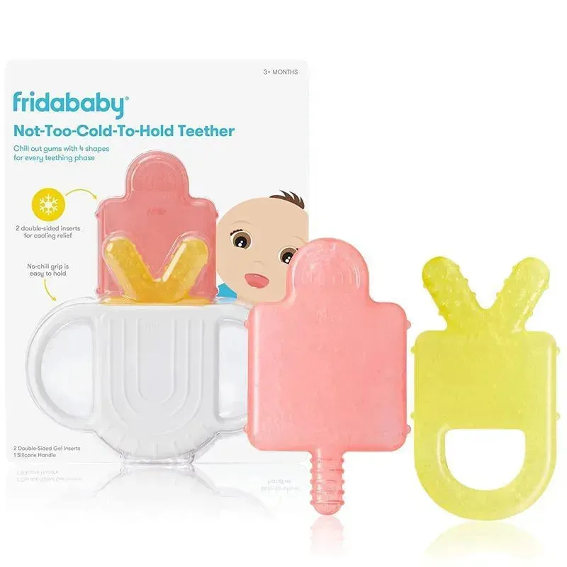 Fridababy - 2Pk Not-Too-Cold-to-Hold Silicone Teether - Image 7