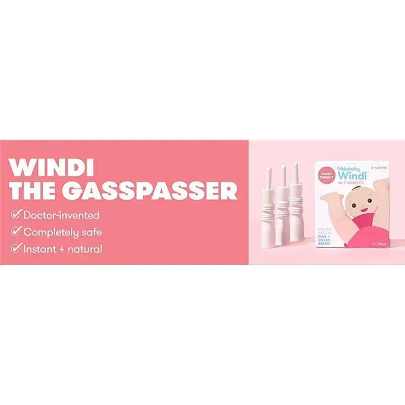 FridaBaby Windi The Gasspasser - Gas and Colic Reliever for Babies 10 count - Image 6