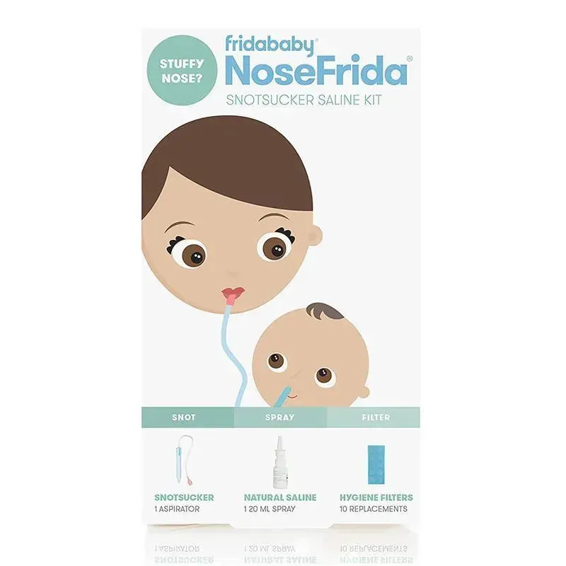 Fridababy - NoseFrida Snotsucker Saline Kit - Image 4