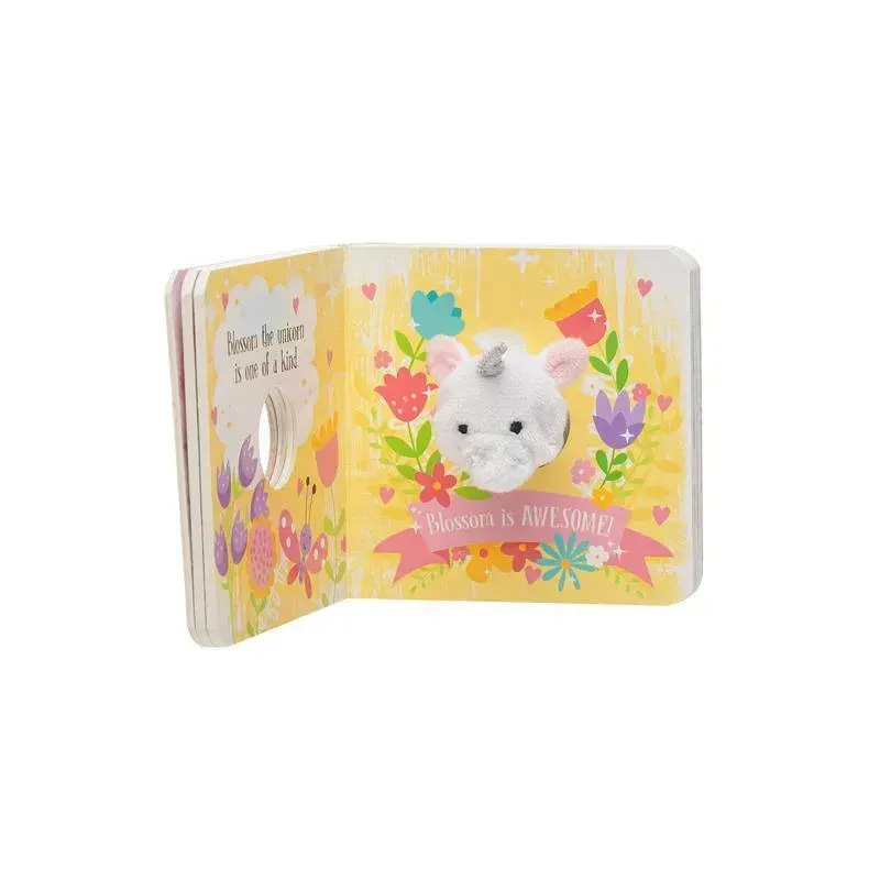 Ganz - Finger Puppet Book Blossom Unicorn - Image 4