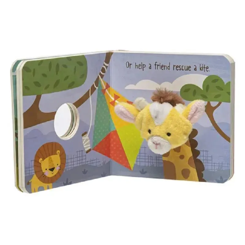 Ganz - Finger Puppet Book Jamie Giraffe - Image 2