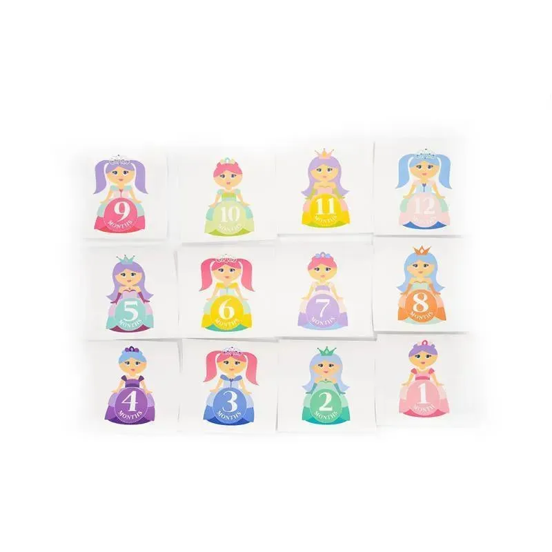 Ganz Monthly Princess Belly Sticker - Image 4