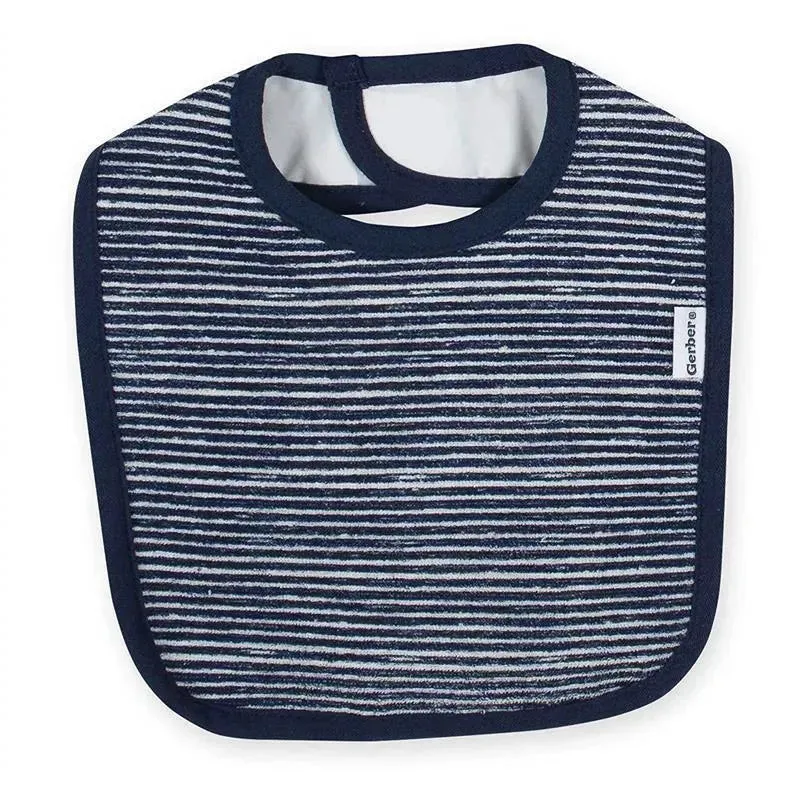 Gerber - 3 PK Terry Bib Boy, Fox, One Size - Image 3