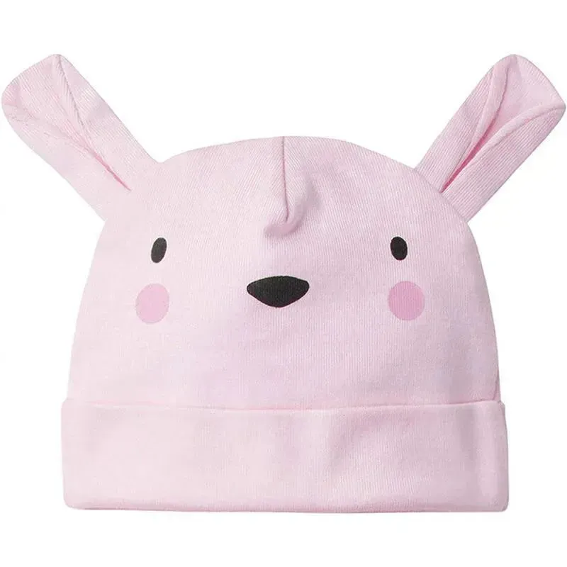 Gerber - 4 Pc Onesie, Pants and Hat Set, Bunny - Image 4
