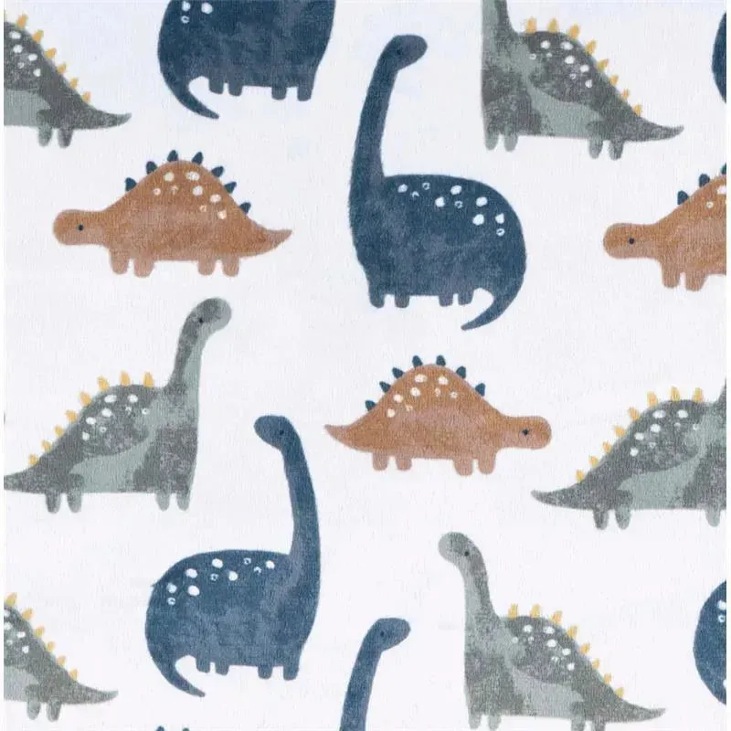 Gerber Bedding - 1Pk 2Ply Plush Blanket, Dino Time - Image 5