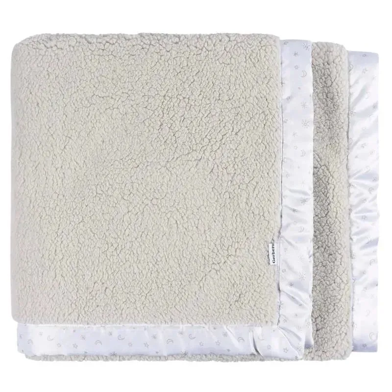 Gerber Bedding - 1Pk 2Ply Plush Blanket, Neutral Celestial - Image 2