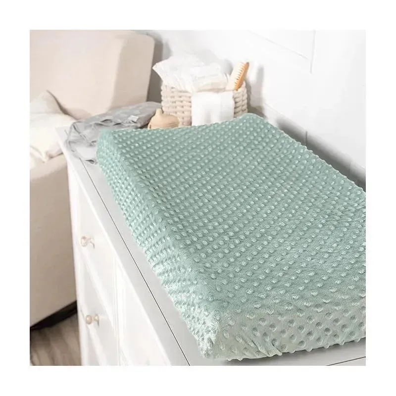 Gerber Bedding - 1Pk Changing Pad Cover, Green - Image 3