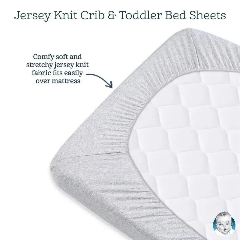 Gerber Bedding - 1Pk Fitted Baby Crib Sheet - Safari Trucks - Image 3