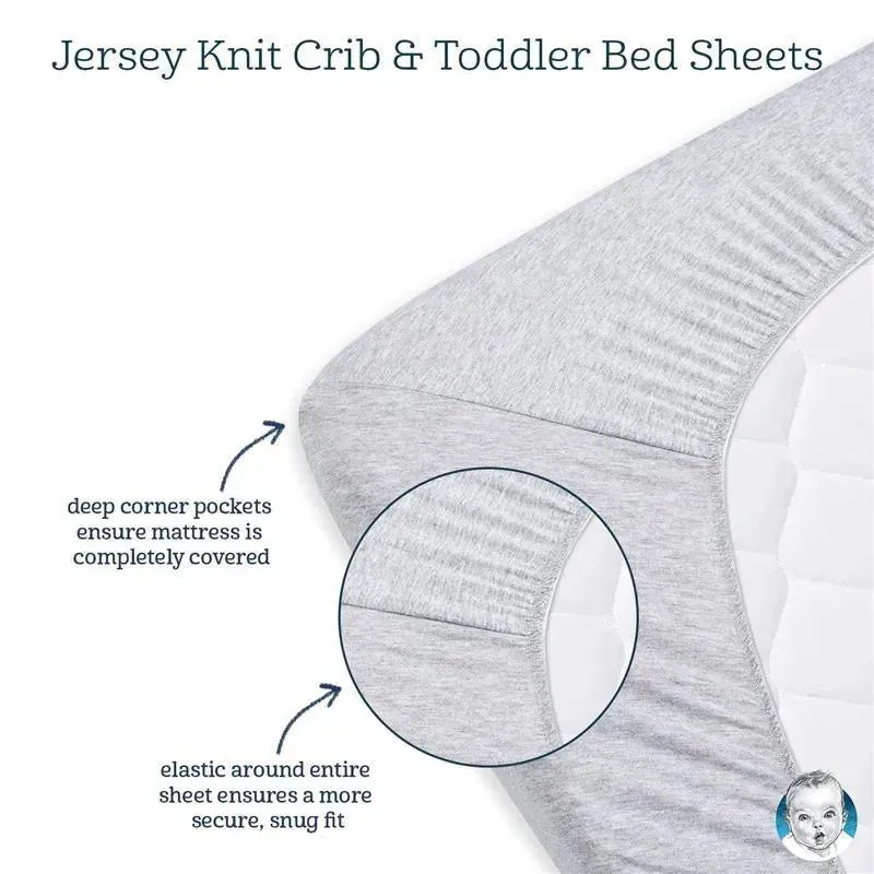 Gerber Bedding - 1Pk Fitted Baby Crib Sheet - Safari Trucks - Image 4