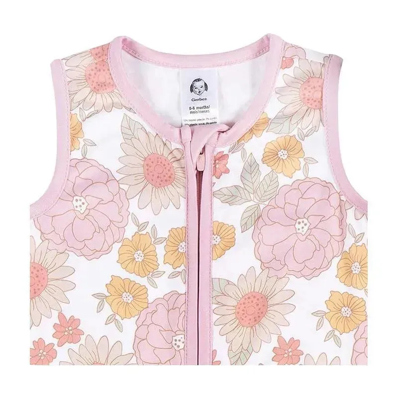 Gerber Bedding - 1Pk Sleep Sack, Retro Floral - Image 2