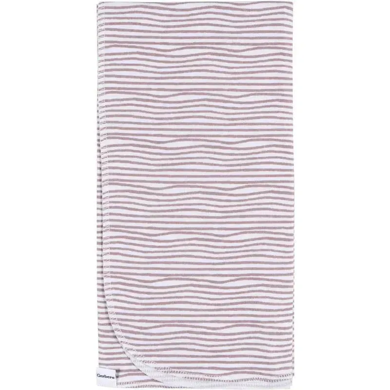Gerber Bedding - 4Pk Flannel Blanket, Neutral Animals - Image 5