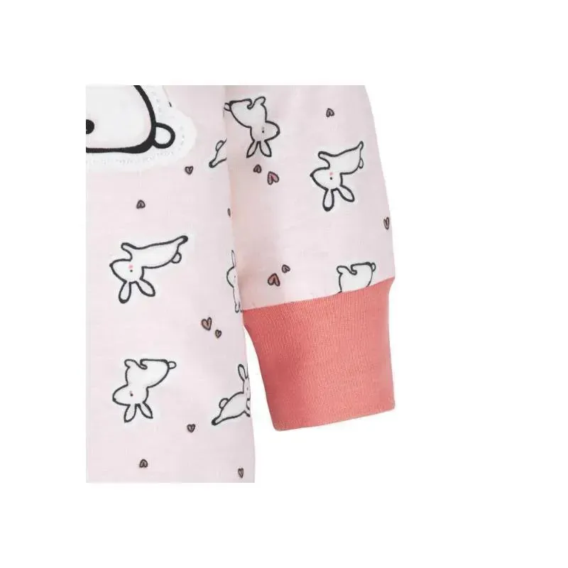 Gerber Footed Sleep N Play Baby Girl, Bunny 3-6M - Image 3