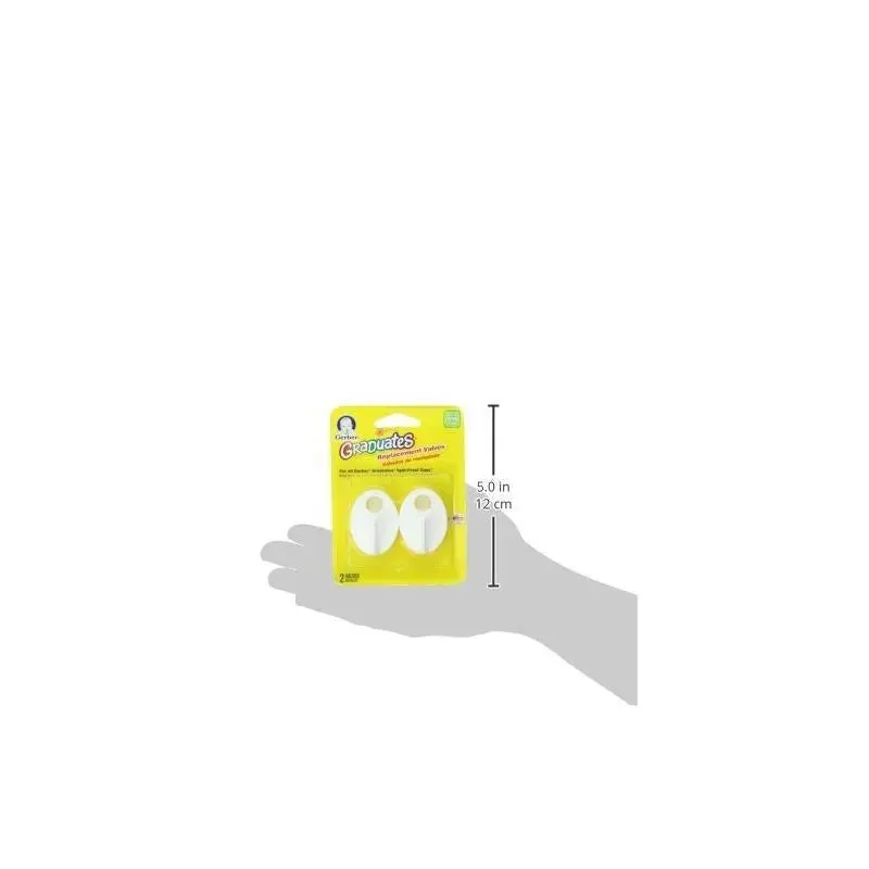 Gerber Graduates Spill-Proof Cup Standard Replacement Valve 2-Pack - Image 3
