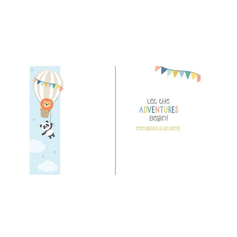 Gina B Designs - Baby Greeting Card Baby Shower Balloons - Image 2