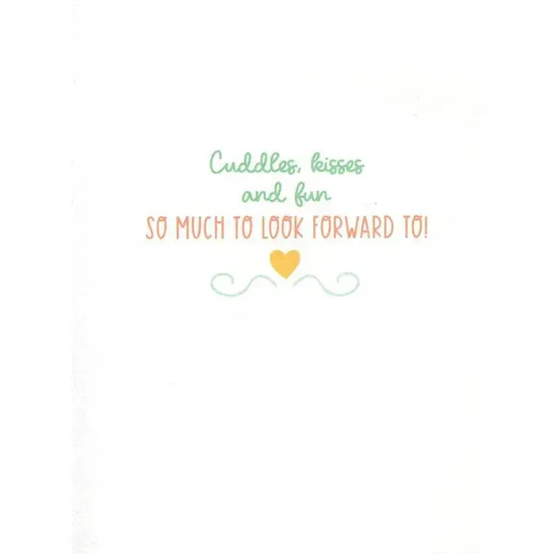 Gina B Designs - Baby Shower Greeting Card for Mother to Be, New Parents, Future Mamas, etc. - Image 2