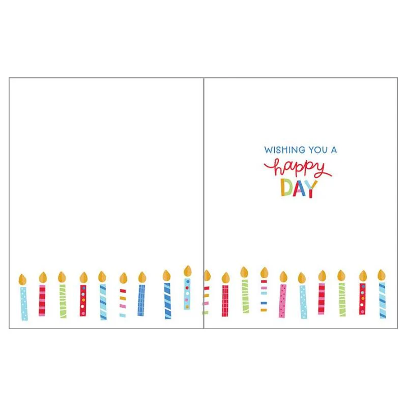 Gina B Designs - Birthday Greeting Card Bday Candles - Image 2