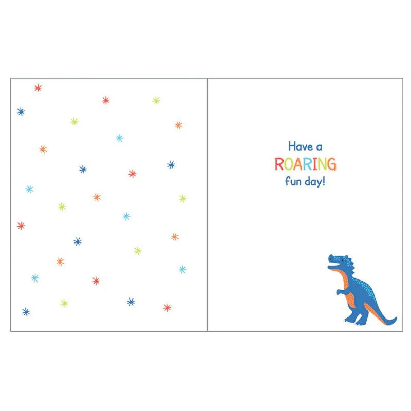 Gina B Designs - Birthday Greetings Card Birthday Dino - Image 2