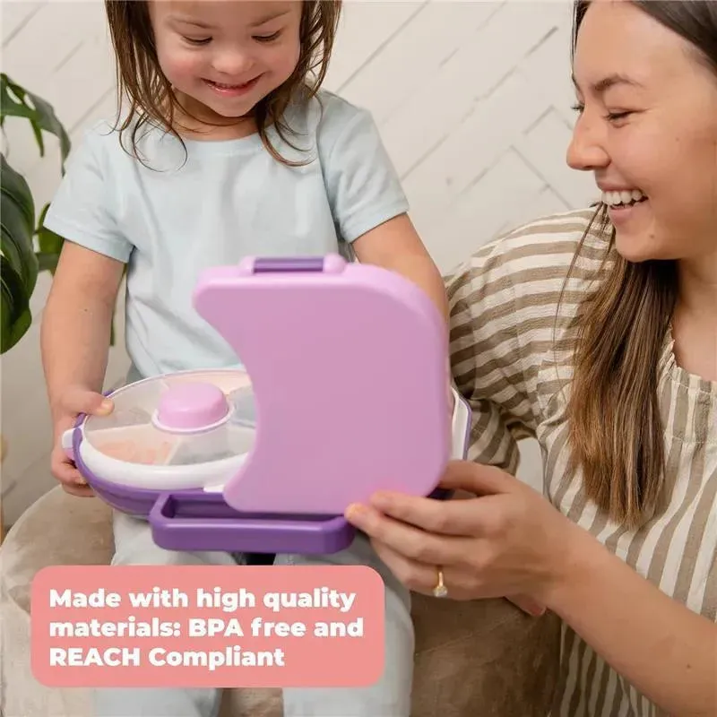 GoBe - Kids Lunchbox with Detachable Snack Spinner, Blue - Image 5