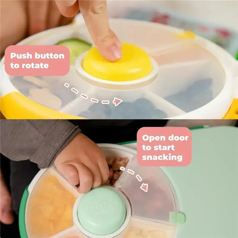 GoBe - Kids Lunchbox with Detachable Snack Spinner, Purple - Image 2