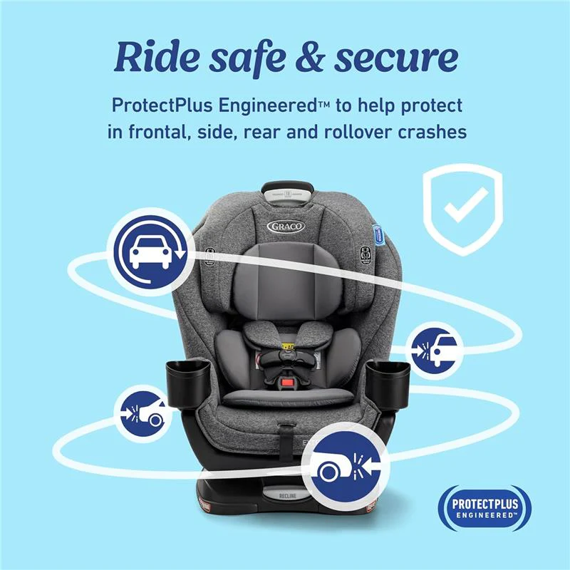 Graco - 4Ever DLX 4 in 1 Car Seat, All In One, Maven - Image 3