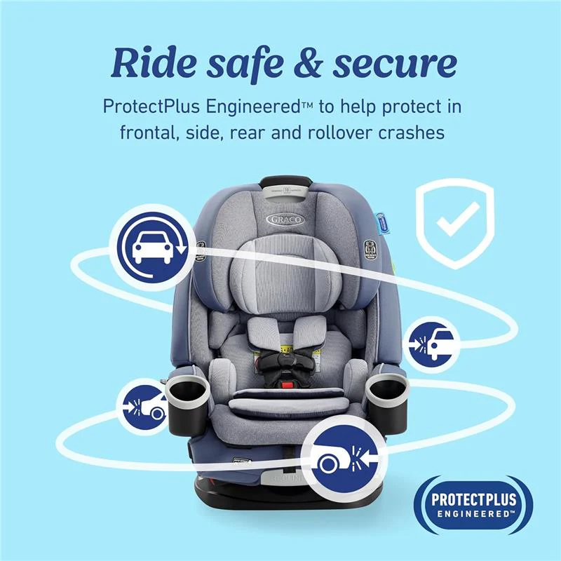 Graco 4Ever DLX 4-in-1 Convertible Car Seat, Maddox - Image 5
