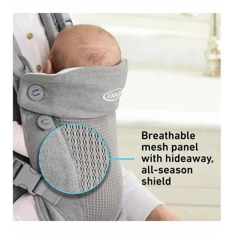 Graco - Cradle Me 3-in-1 Baby Carrier, Charcoal Grey - Image 5