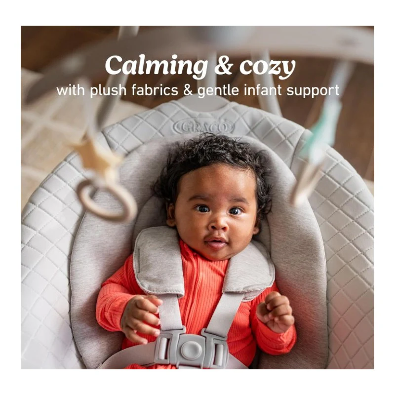 Graco DuetConnect LX Baby Swing and Bouncer - 2-in-1 Infant Swing and Baby Rocker - Image 3