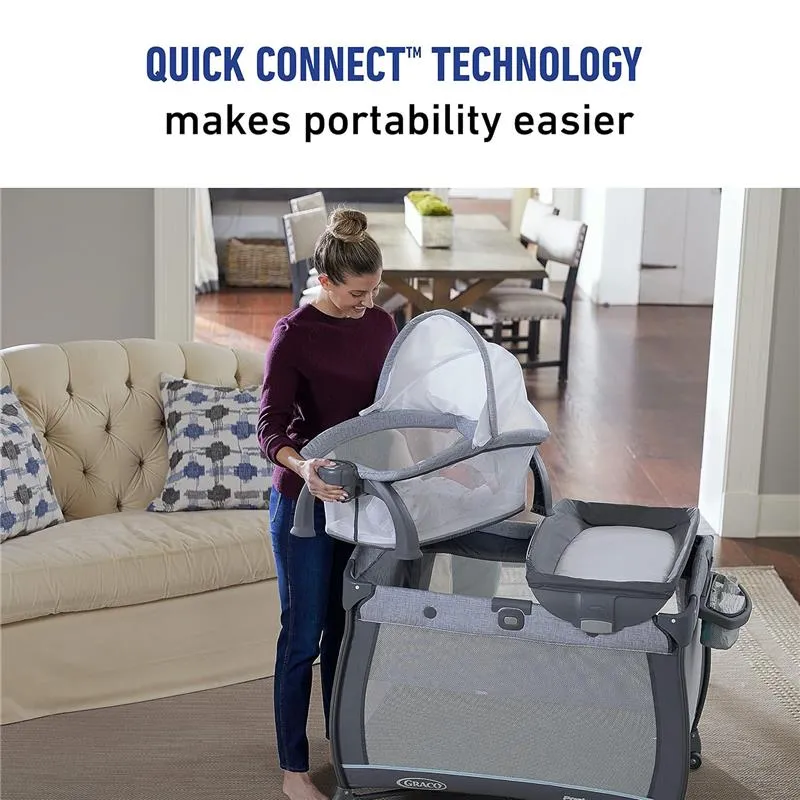 Graco - Pack 'N Play® Quick Connect™ Portable Bassinet, Alex - Image 5