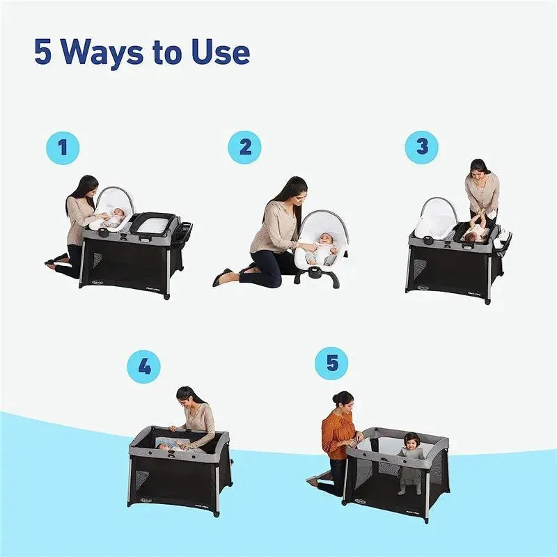 Graco - Pack 'n Play FoldLite Playard, Modern Cottage Collection - Image 5