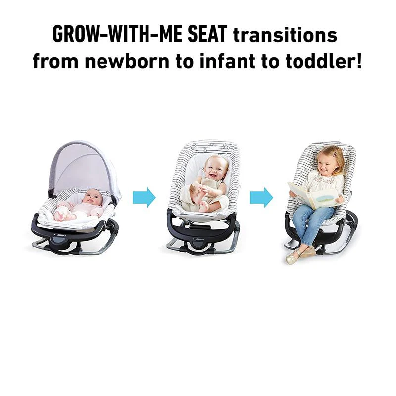 Graco Pack 'N Play Rock 'N Grow Playard, Orson - Image 6